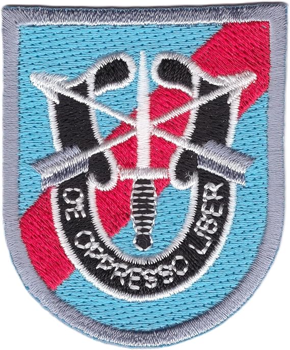 20th Special Forces Group Airborne Flash Collectible Novelty Patch with Crest
