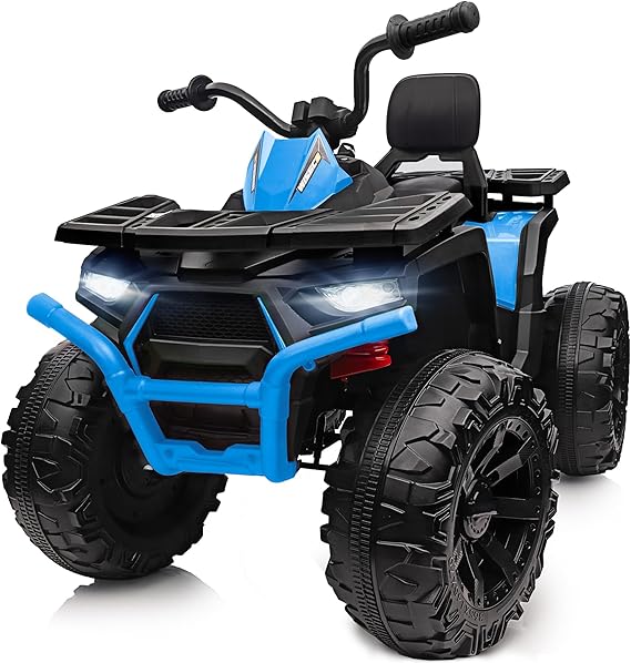 Hikiddo Kids ATV 4 Wheeler, 24V Ride On Toys Car for Big Kids Age 3-8 Year