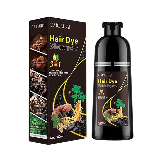 Hair Dye Shampoo (Black)