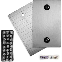 ColdTi - Titanium Bitcoin Seed Plates for Ultra-Secure Crypto Seed Phrase Storage (2 Plates, Punch Set & Seals) - Premium Seed Phrase Metal - Alphabetic Punch Set Included