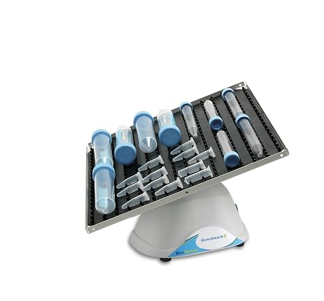 Benchmark Scientific BioMixer 3-Dimensional Lab Shaker, with Autoclavable Dimpled Mat, 12" Length x 12" Width Platform