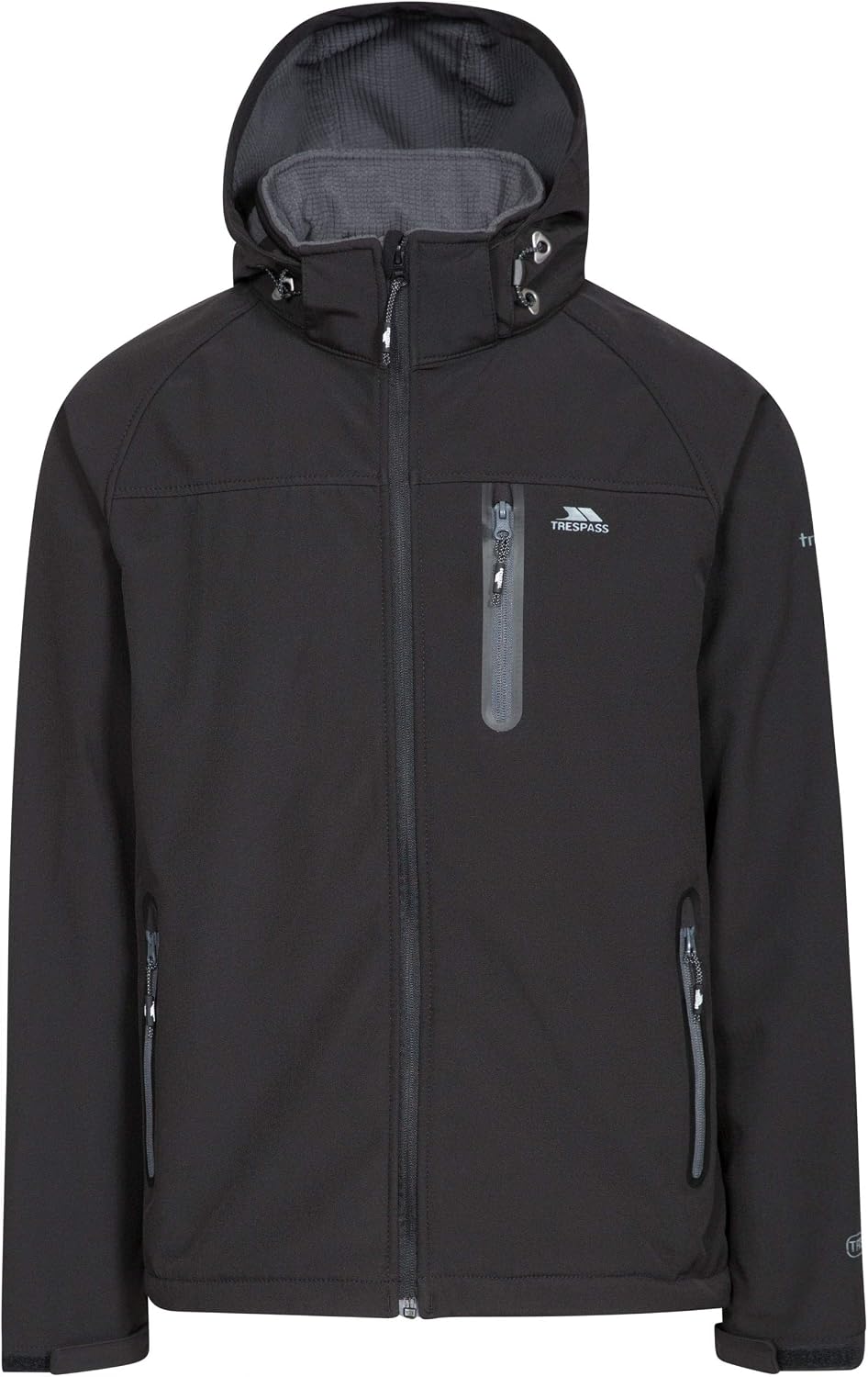 Trespass Mens Softshell Jacket Water Resistant Windproof Outdoor Coat Accelerato