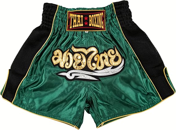 Muay Thai Shorts for Men Women Slim Cut MMA Boxing Shorts Training Kickboxing Clothing Martial Arts Trunks
