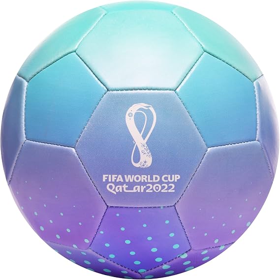 Capelli Sport FIFA World Cup Qatar 2022 Tournament Soccer Ball Souvenir Display, Officially Licensed Futbol for Youth and Adult Soccer Players