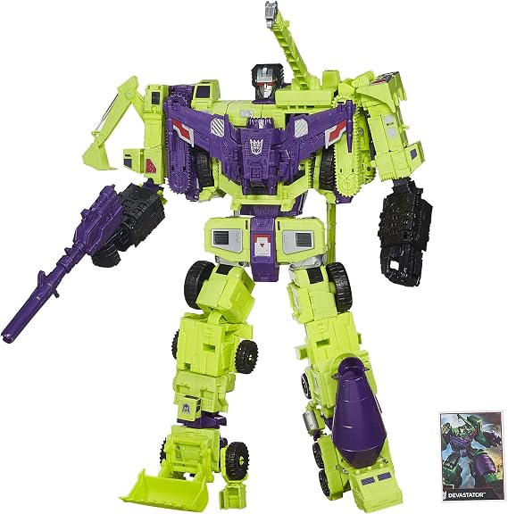 Transformers Generations Combiner Wars Devastator Figure Set | Transformers Generations Combiner Wars Action Figure Titan Class - Devastator