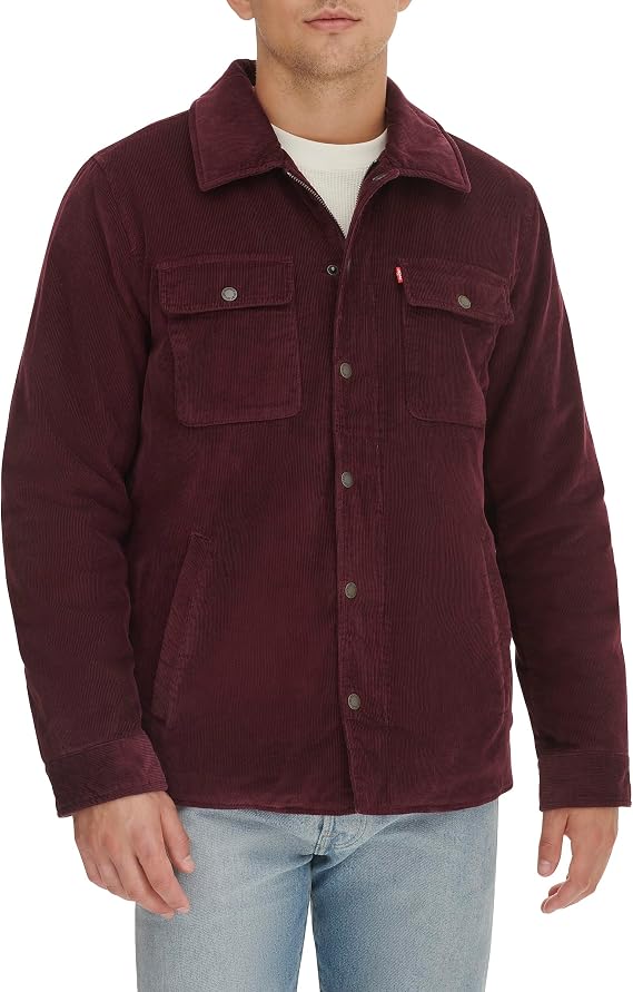 Levi's Men's Corduroy Shirt Jacket Coat