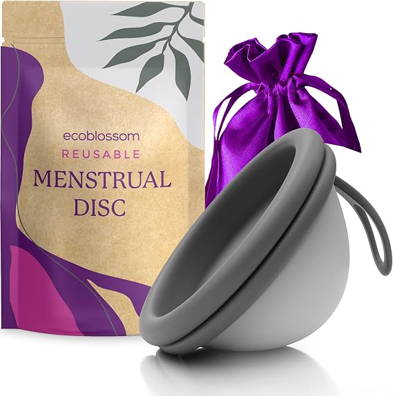 Ecoblossom Menstrual Disc, Reusable Period Disc, Replaces Menstrual Cups