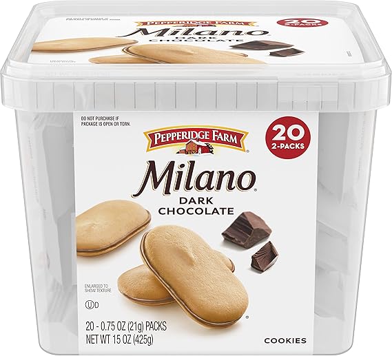 Pepperidge Farm Milano Cookie Tub, 15 Ounce
