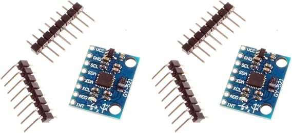 NOYITO 6DOF MPU 6050 Module 3 Axis Gyroscope Accelerometer Module (Pack of 2)