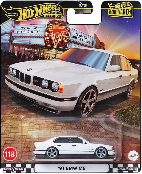 Hot Wheels - Premium Boulevard - 91 BMW M5 /Toys