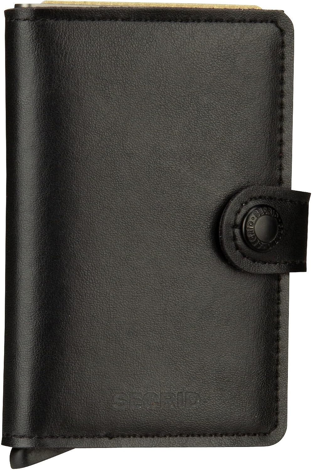 Secrid Mini Wallet Black one Size Unisex Adults, Black, One Size, Modern