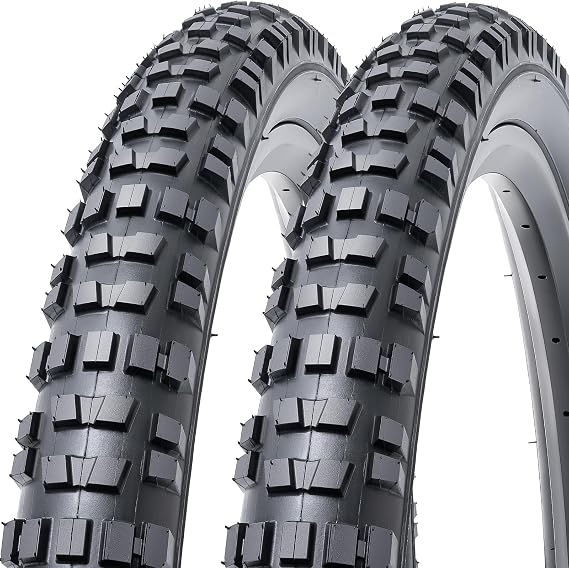 2 x 26 x 2.35 bicycle tyres 26 inch tyres 26 x 2.35 bicycle sheath 60-559 compatible with mountain/road bikes/city bikes 26 x 2.35 inches foldable bicycle tyres