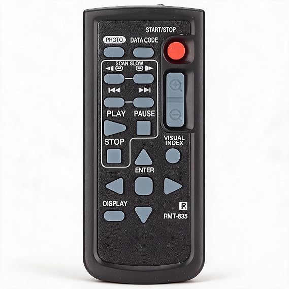 Universal Camera Remote Controller Replacement DV Remote Control for RMT-845, HDR-PJ580E, PJ790E, PJ820E, CX900E, XR350, CX370, PJ760, CX760, PJ79 Video Cameras