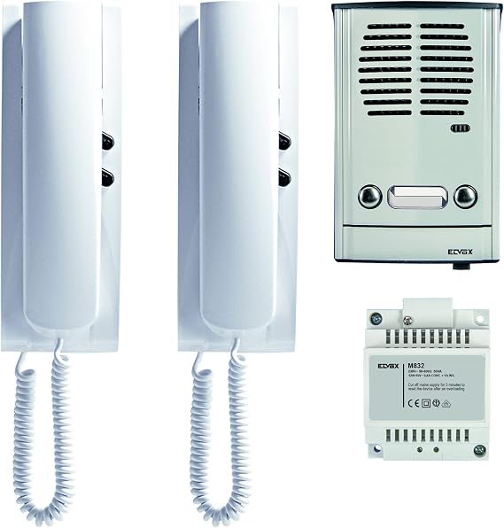 Elvox 885E Intercom Kit - White