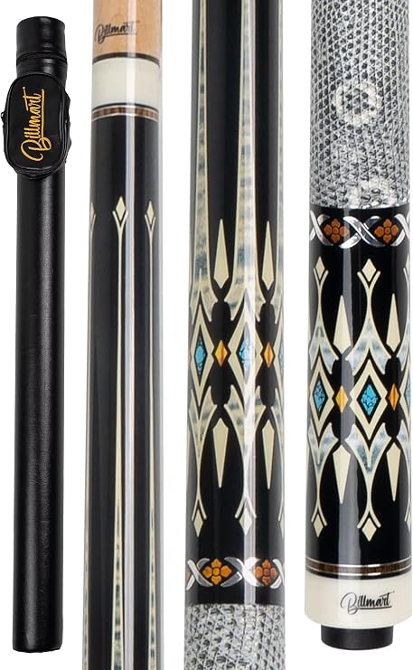 Billmart Pool Cue Stick, Low Deflection Shaft Cue, 13mm Pool Table Sticks