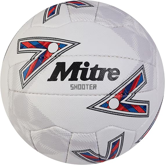 Mitre Unisex Shooter Match Netball | Great Grip | Durable Design