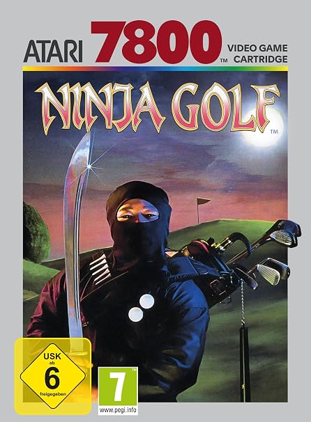 Ninja Golf (Atari 2600+ 7800 Cartridge)