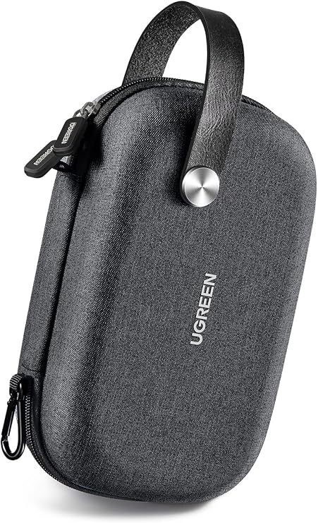 UGREEN Gadget Pouch, Compact, PC Accessories, Storage Case, Charger, Cables, Power Banks Storage, USB Hubs, etc. Storage Pouch, Hard Shell, Travel Pouch, Layer Structure, Splash Proof Material