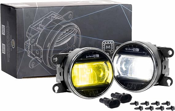 Morimoto XB Evo+ White/Yellow LED Fog Lights for 16-21 Honda Civic