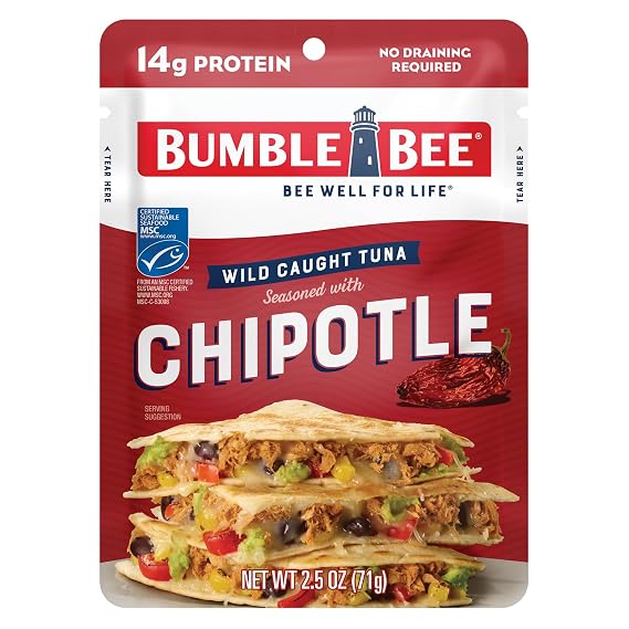 Bumble Bee Chipotle Seasoned Tuna Pouch, 2.5 oz