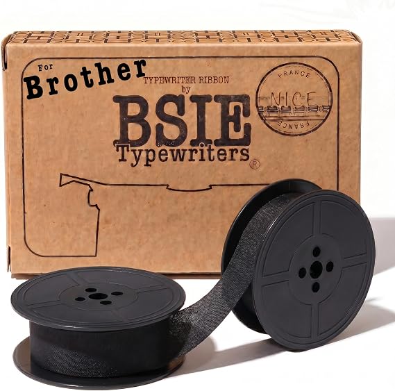 Brother Typewriter Ribbon - BSIE TYPEWRITERS (Black)