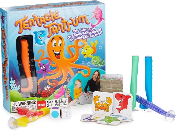 Continuum Games Tentacle Tantrum, Octopus Matching Card Game