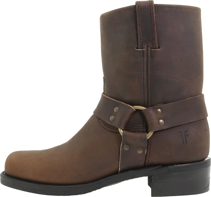 Frye Harness 8R - Premium Men's Leather Biker Boot, Durable Construction, Classic Design, Comfortable Fit, Versatile Style