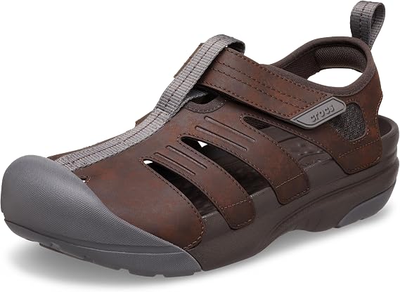 Crocs Men's Yukon Fisherman, Sandals for Men