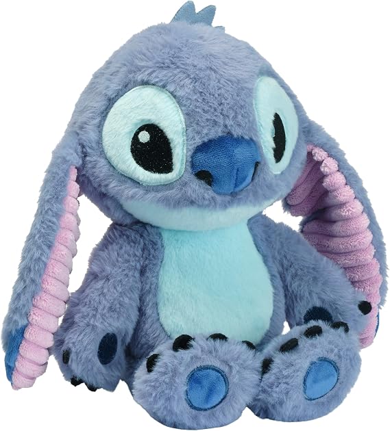 Lambs & Ivy Disney Stitch Luxury Plush Alien Stuffed Animal Toy - 12 Inch Blue