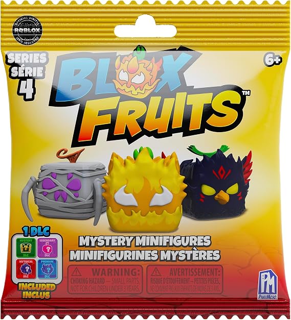 Blox Fruits Series 4 Minifigure – 1 Random Figure – Includes DLC Code – Ages 6+