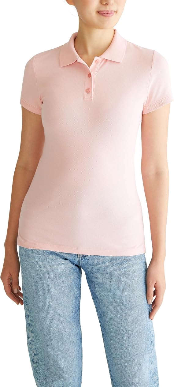 AEROPOSTALE Women's Aero Uniform Polo Short Sleeve