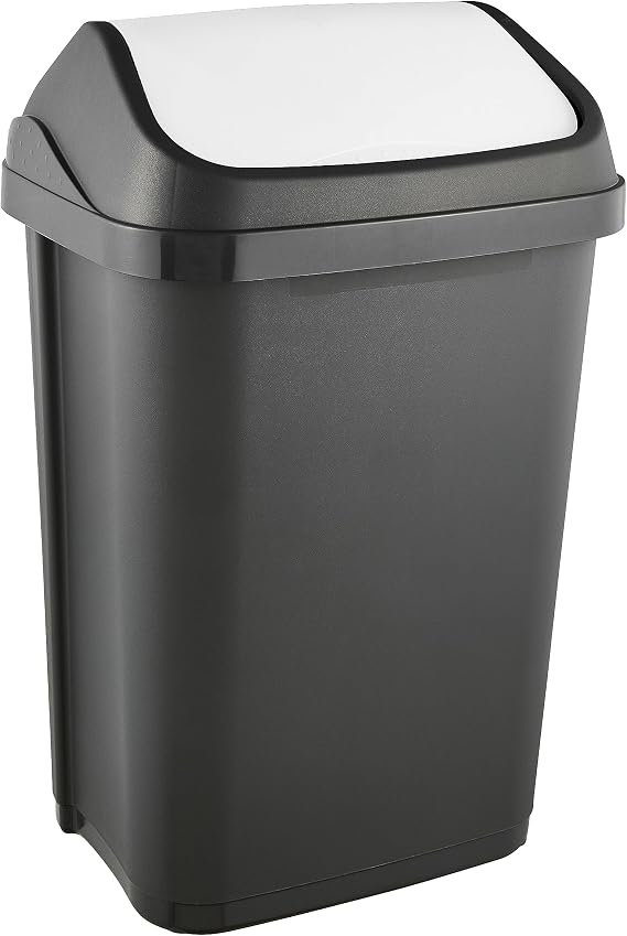 keeeper 25 Litre Swantje Swing Bin Graphite Grey