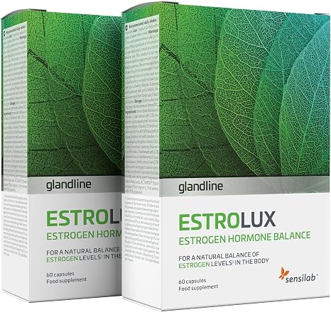 Estrolux Estrogen Tablets with Iodine 120 Capsules for 60 Days