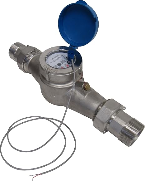 PRM Filtration 2 Inch NPT 304 Stainless Steel Water Meter with Pulse Output