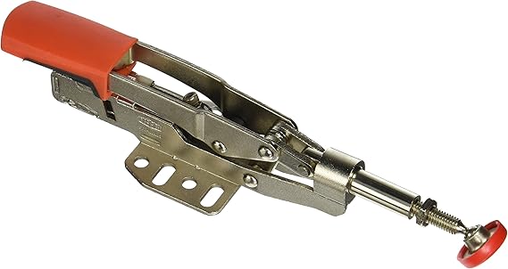 BESSEY STC-IHH25 Yatay Otomatik Ayarlama Geçiş Nikel Kaplama Kelepçe, In-Line Sıkıştırma Hareketli, Gümüş