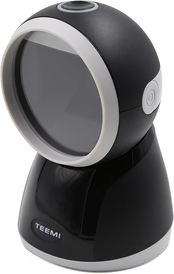 TEEMI USB 2D Barcode Scanner, Handsfree QR Reader, 1MP, TMSL-70