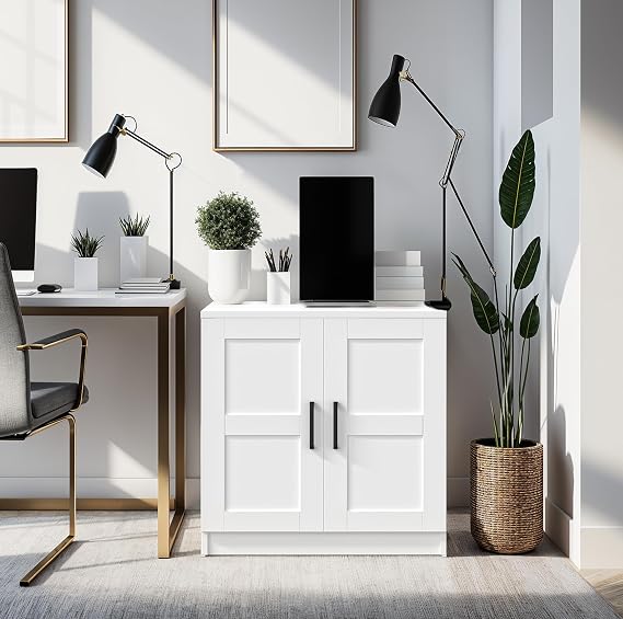 DSD104-White File Cabinet