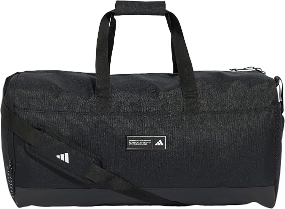 adidas Unisex 3 Stripes Weekender Duffel Bag Large Duffel_Bag, Black, One Size