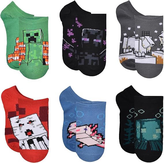 Minecraft boys Multi-pack Socks