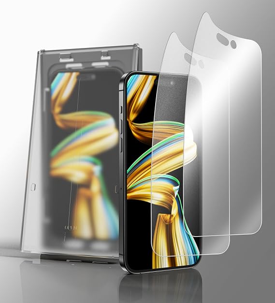 EZ-GLAZ-2 Pack Matte Screen Protectors for iPhone 15 Plus/16 Plus