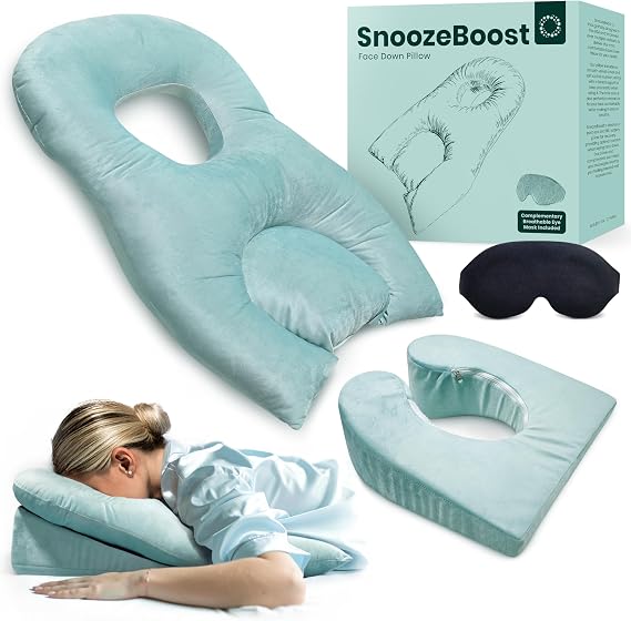 Face Down Pillow After Eye Surgery - Vitrectomy & BBL Recovery