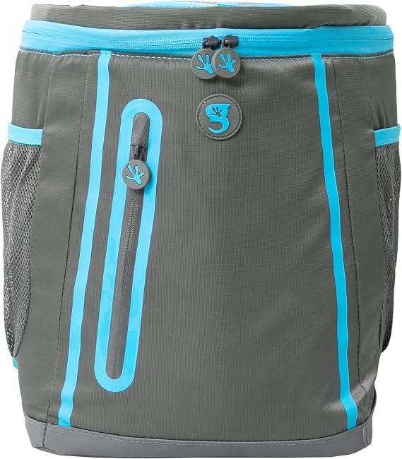 geckobrands Opticool Backpack Cooler Black/Bright Green