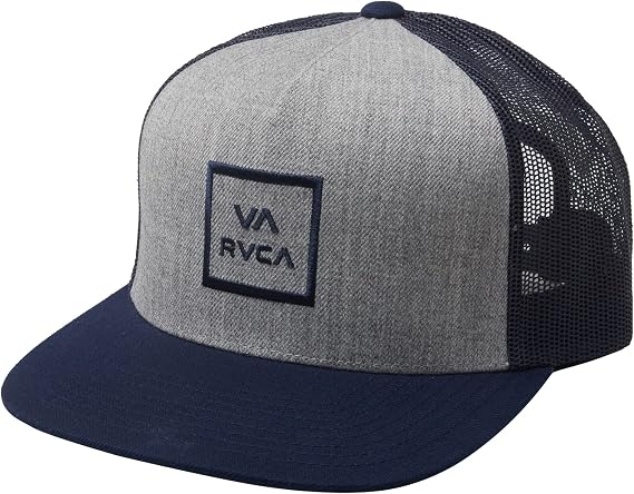 RVCA Men's Men's Adjustable Snapback Mesh Trucker Hat Baseball Cap
