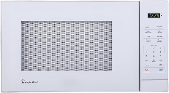 1.1 cu. ft. Countertop Microwave Oven in White