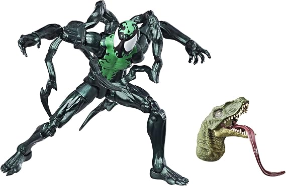 Spider-Man Legends Series 6-inch Marvel's Lasher | Marvel Legends Spider-Man 6 Inch Action Figure BAF Lizard - Lasher