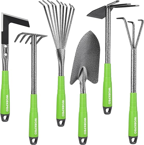 WORKPRO 6-Piece Garden Tool Set