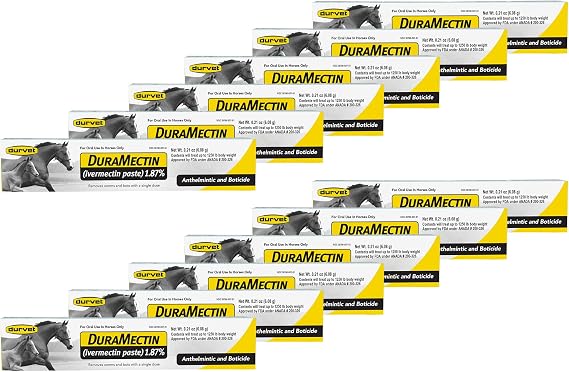 Duramectin (Ivermectin 1.87%) 6.08gm, 12 Count