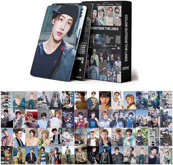 Corrtis Photocards, Boys Group Cards, 55Pcs Lemo Card, Album Photocard Set