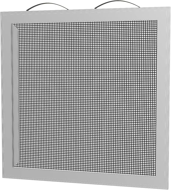 Custom Window Screen Replacement - Fully Assembled, Extruded, Slider Screen (SL5). The SL5 Uses Two Leaf Springs to Help Secure the Screen in Your Window & Pull Rail for Easy Installation & Removal