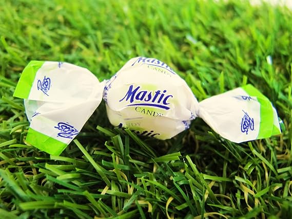Fantis Mastic Candies - Greek Candy Filled With Chios Mastic - Individually Wrapped Candies (1 Lb)